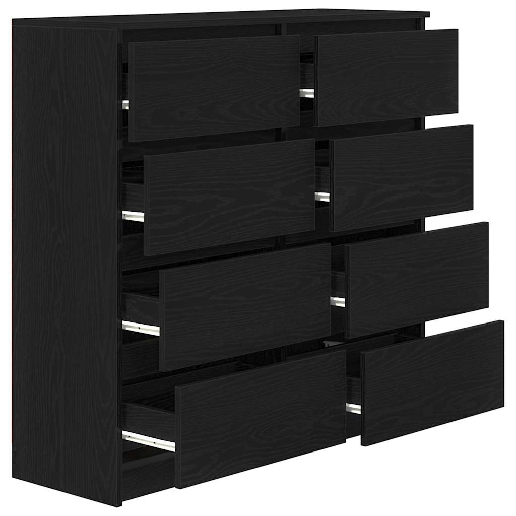 Bufetă Stejar negru 100x35x99 cm lemn prelucrat GartenMobel Dekor