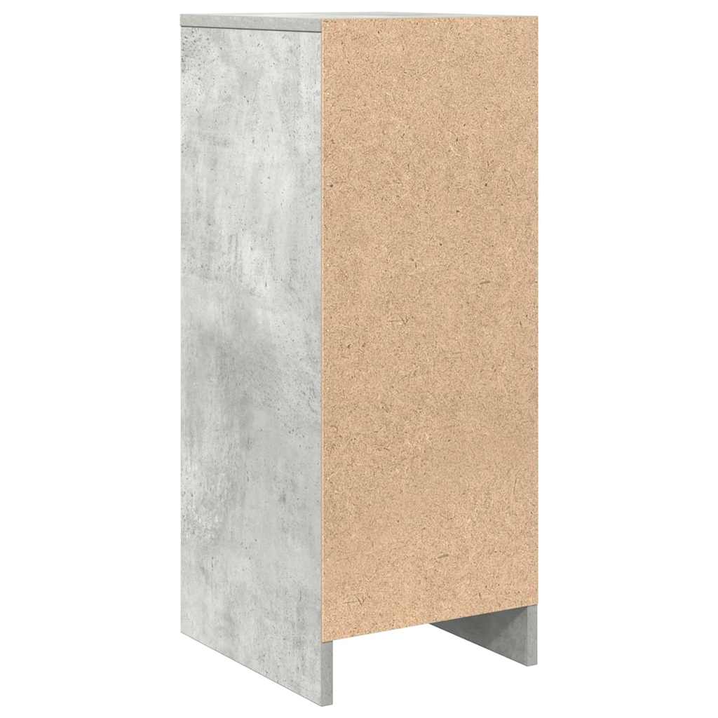 Bufetă Gri Beton 29,5x34x76 cm Lemn prelucrat GartenMobel Dekor