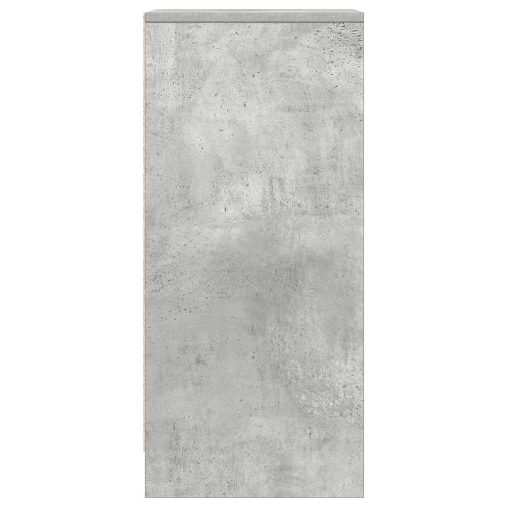 Bufetă Gri Beton 29,5x34x76 cm Lemn prelucrat GartenMobel Dekor
