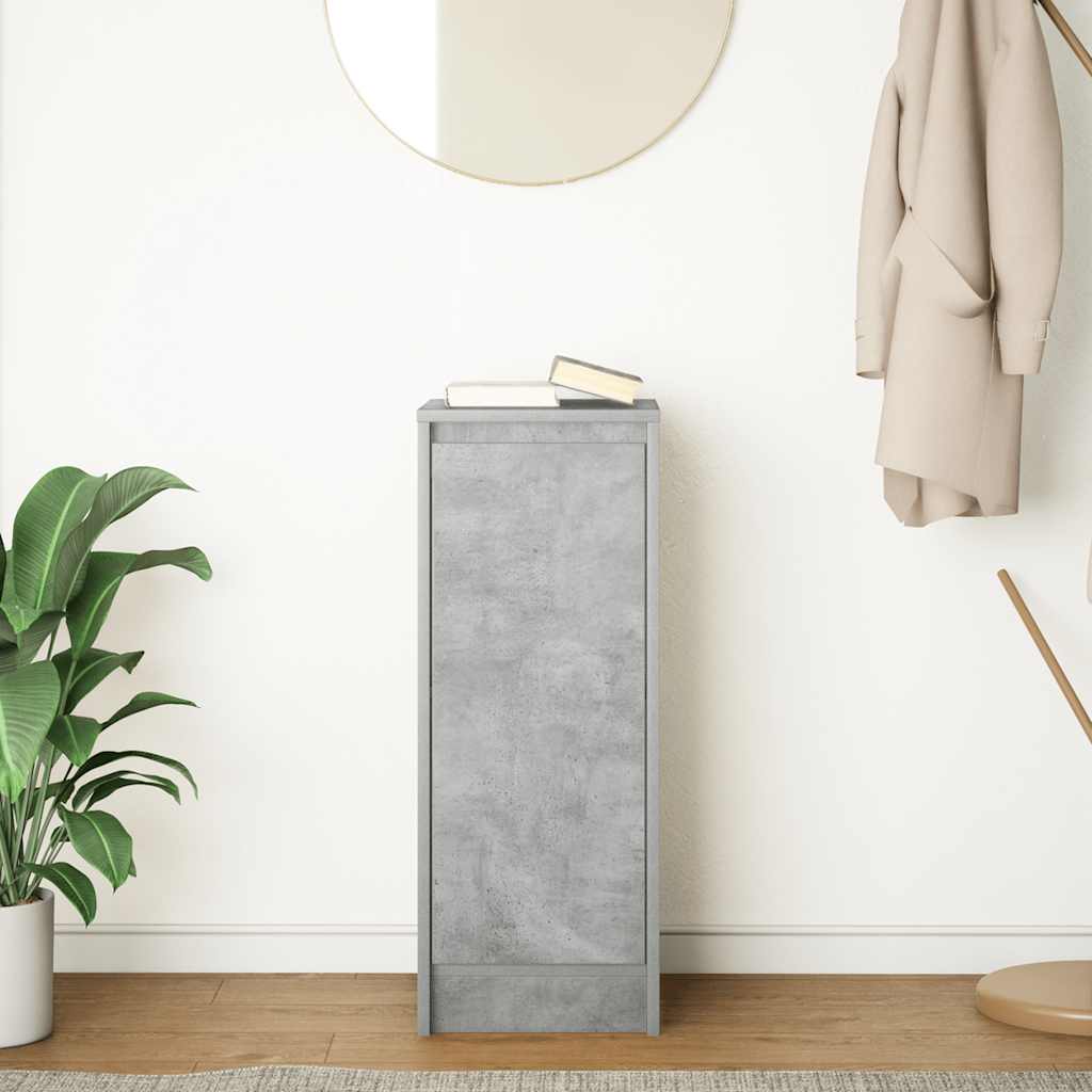 Bufetă Gri Beton 29,5x34x76 cm Lemn prelucrat GartenMobel Dekor