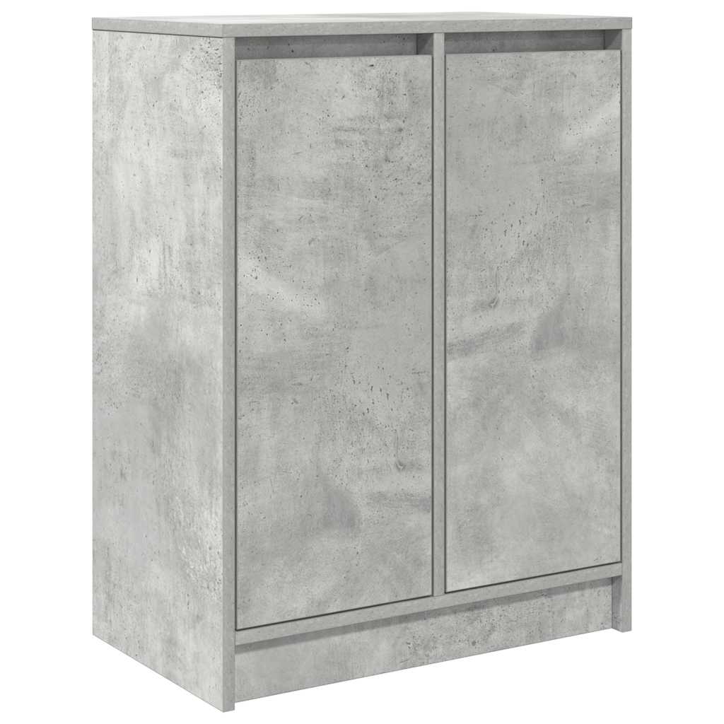 Bufetă Gri Beton 57x34x76 cm Lemn prelucrat GartenMobel Dekor