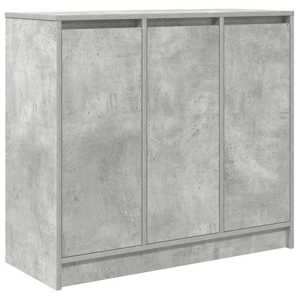 Bufetă Gri Beton 85x34x76 cm Lemn prelucrat GartenMobel Dekor
