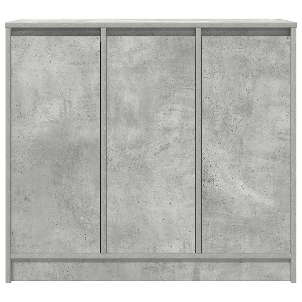 Bufetă Gri Beton 85x34x76 cm Lemn prelucrat GartenMobel Dekor