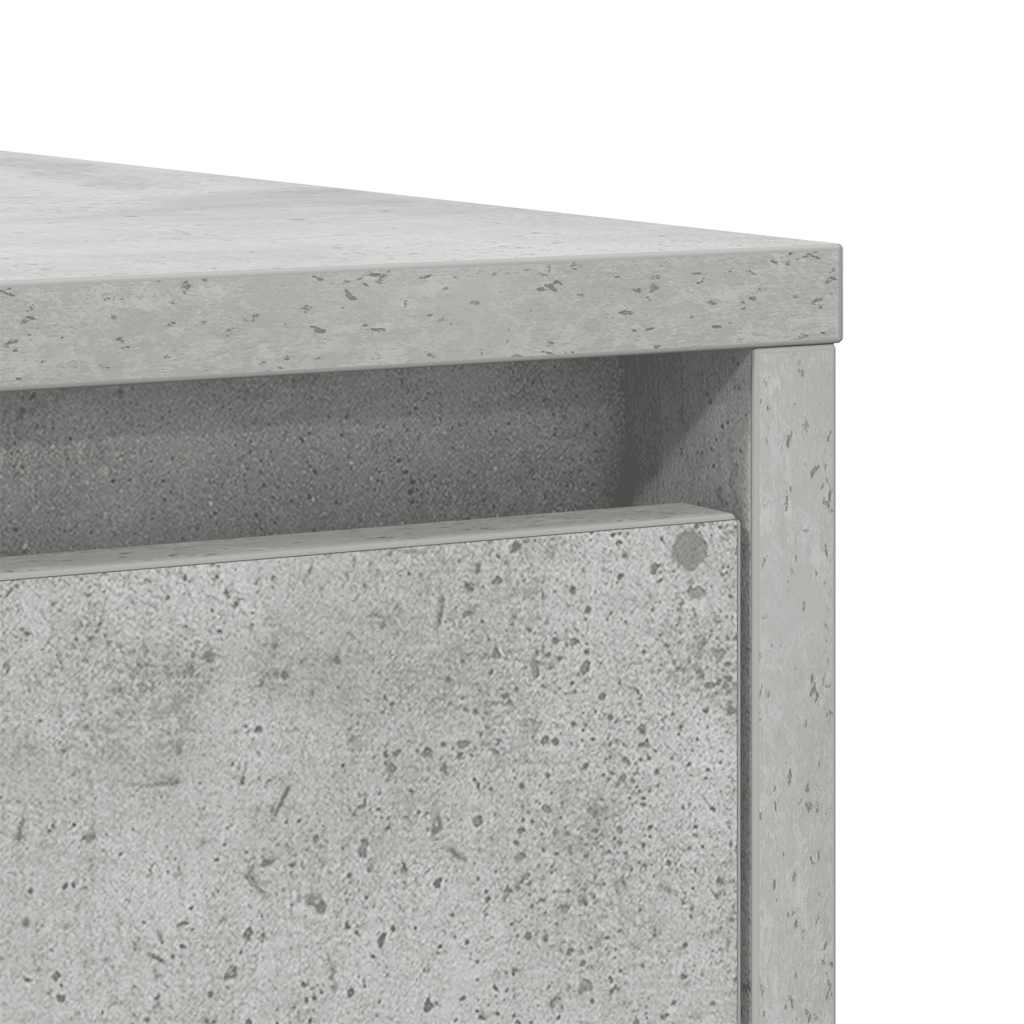 Bufetă Gri Beton 85x34x76 cm Lemn prelucrat GartenMobel Dekor