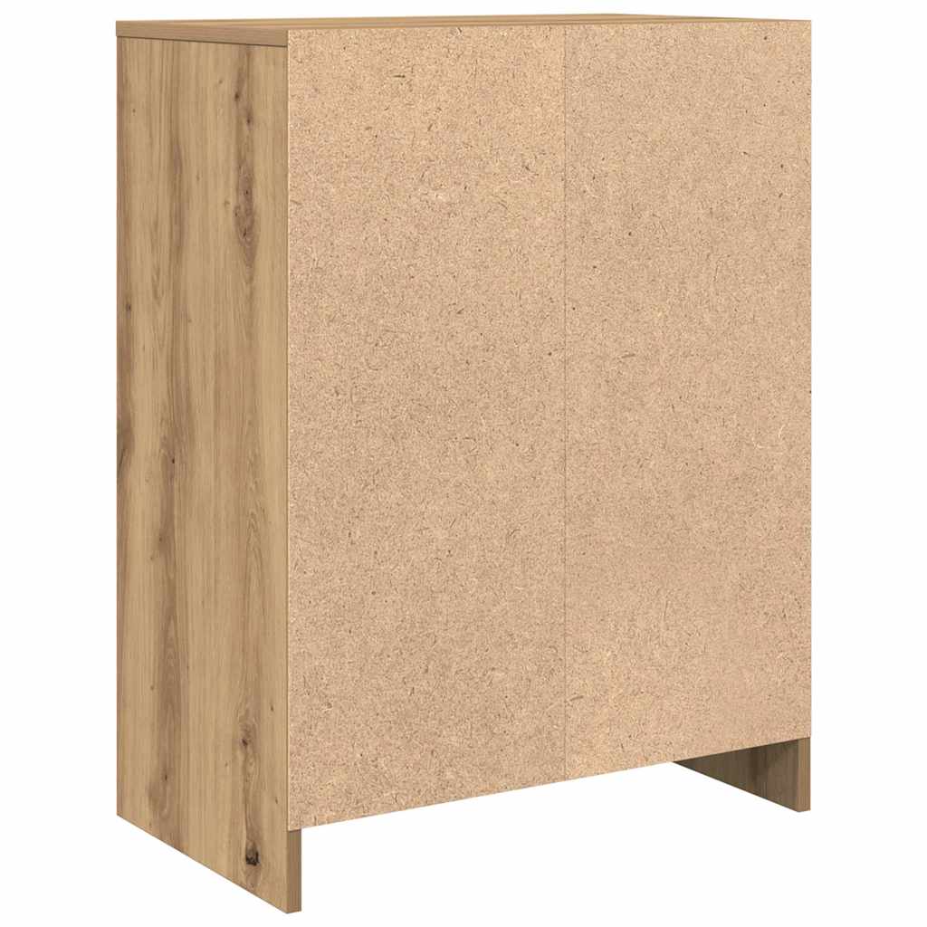 Bufetă Stejar Artisan 57x34x76 cm Lemn prelucrat GartenMobel Dekor