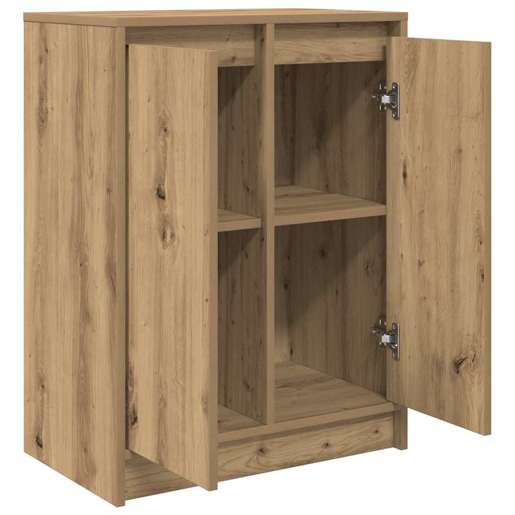 Bufetă Stejar Artisan 57x34x76 cm Lemn prelucrat GartenMobel Dekor