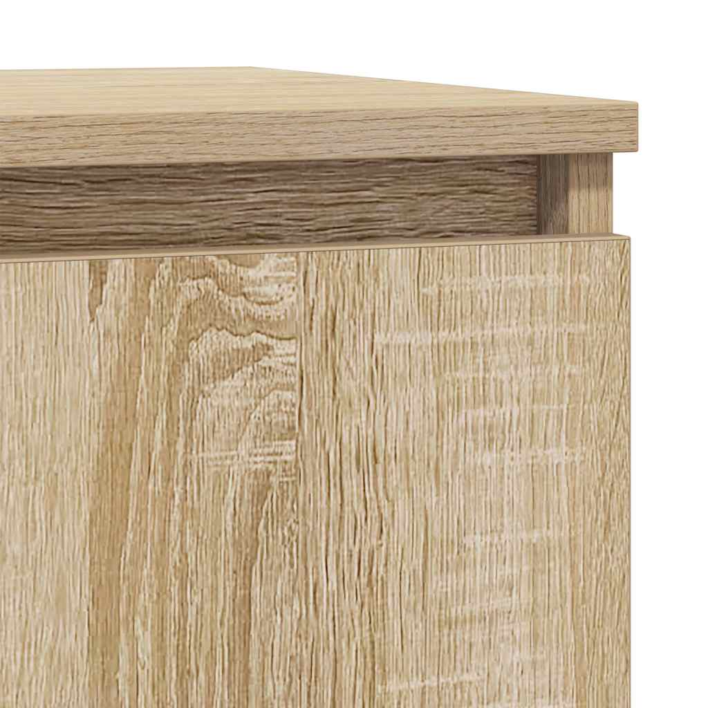 Bufetă Stejar Sonoma 29,5x34x76 cm Lemn prelucrat GartenMobel Dekor