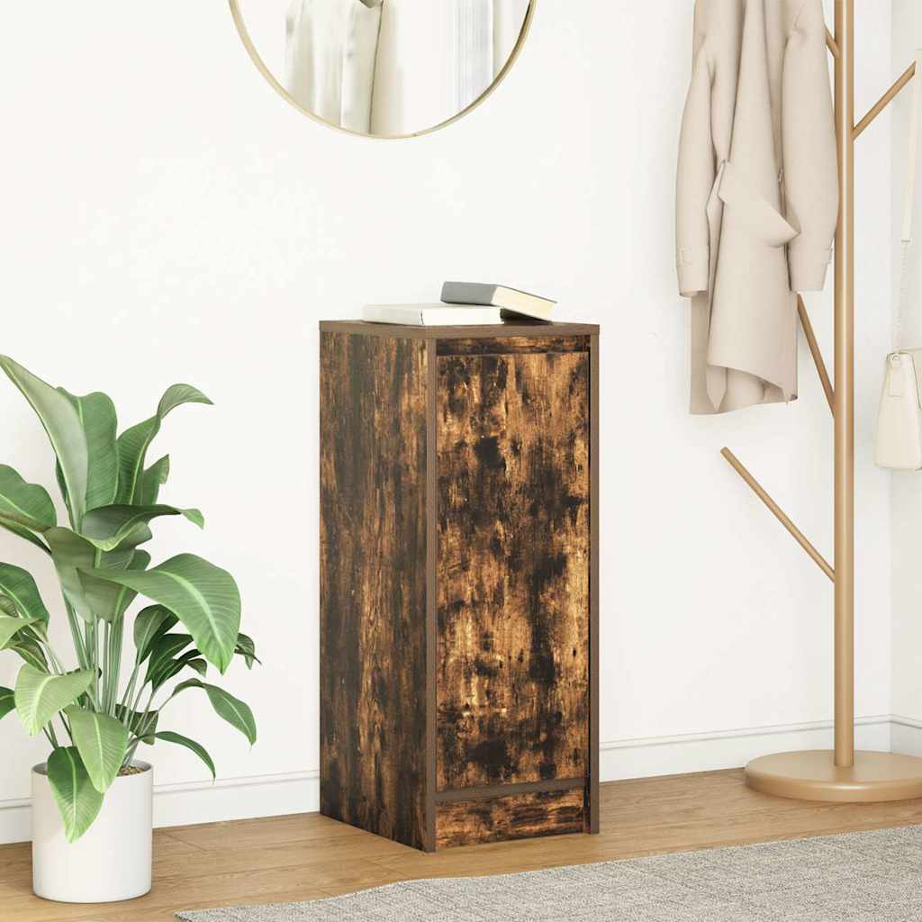 Bufetă Stejar afumat 29,5x34x76 cm Lemn prelucrat GartenMobel Dekor