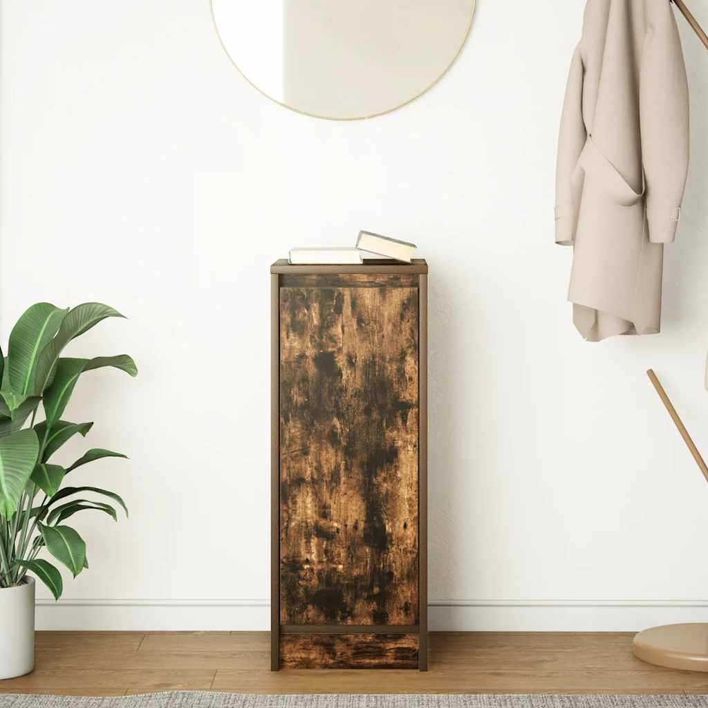 Bufetă Stejar afumat 29,5x34x76 cm Lemn prelucrat GartenMobel Dekor