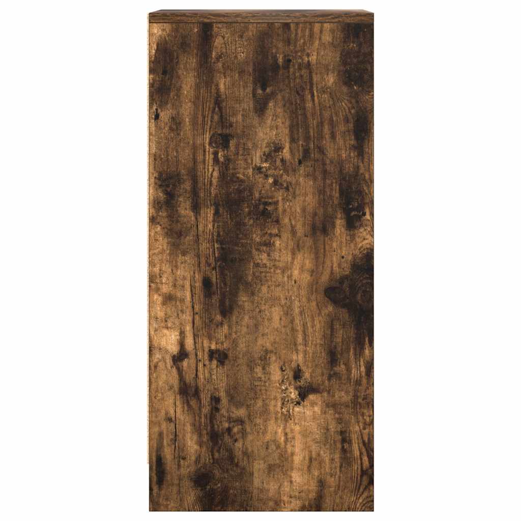 Bufetă Stejar afumat 29,5x34x76 cm Lemn prelucrat GartenMobel Dekor