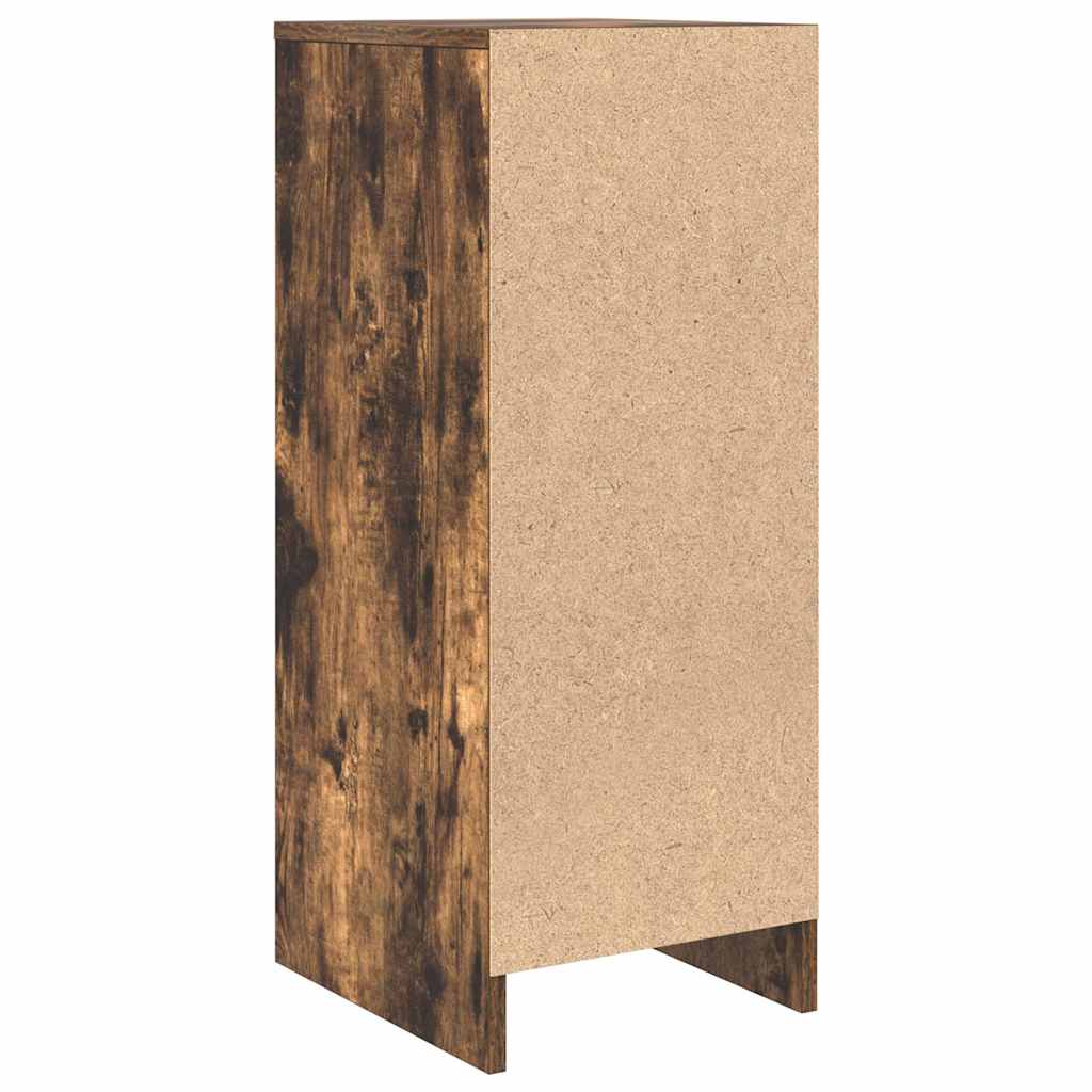 Bufetă Stejar afumat 29,5x34x76 cm Lemn prelucrat GartenMobel Dekor