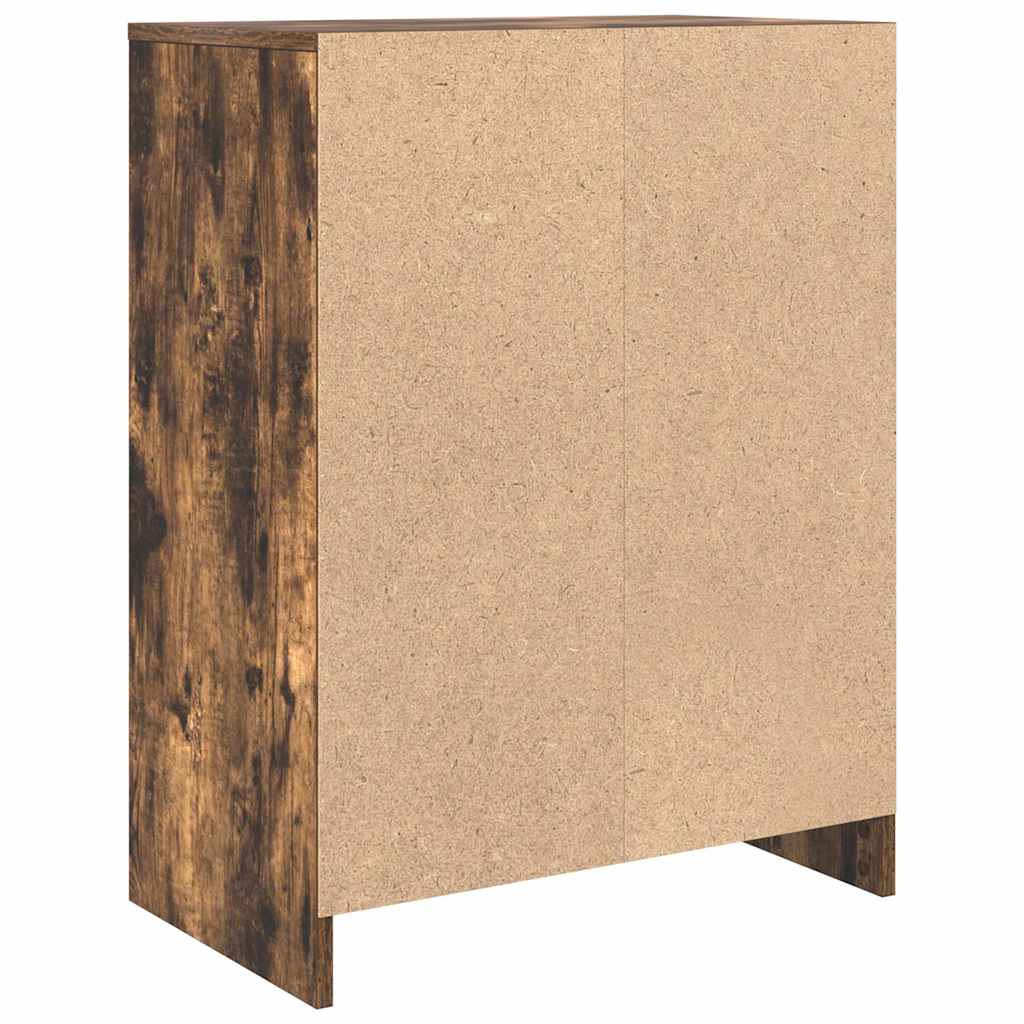 Bufetă Stejar afumat 57x34x76 cm Lemn prelucrat GartenMobel Dekor