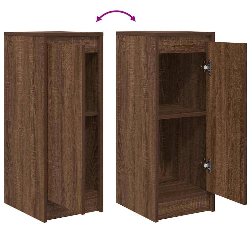 Bufetă Stejar maro 29,5x34x76 cm Lemn prelucrat GartenMobel Dekor