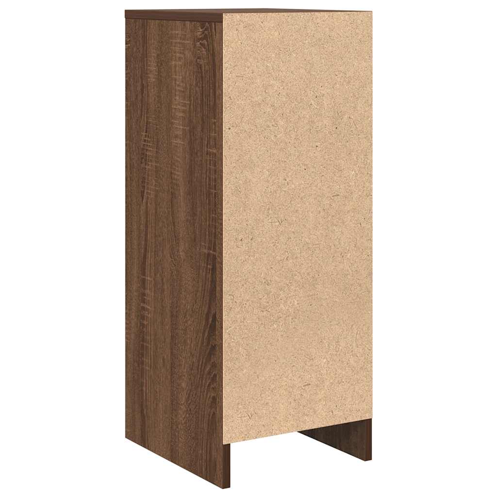 Bufetă Stejar maro 29,5x34x76 cm Lemn prelucrat GartenMobel Dekor
