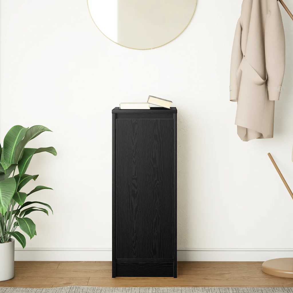 Bufetă Stejar negru 29,5x34x76 cm Lemn prelucrat GartenMobel Dekor