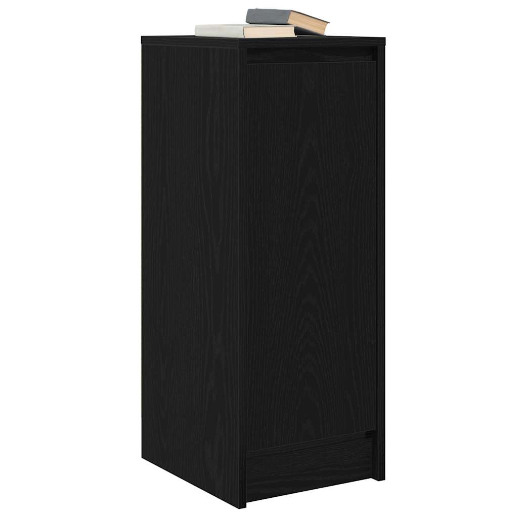 Bufetă Stejar negru 29,5x34x76 cm Lemn prelucrat GartenMobel Dekor