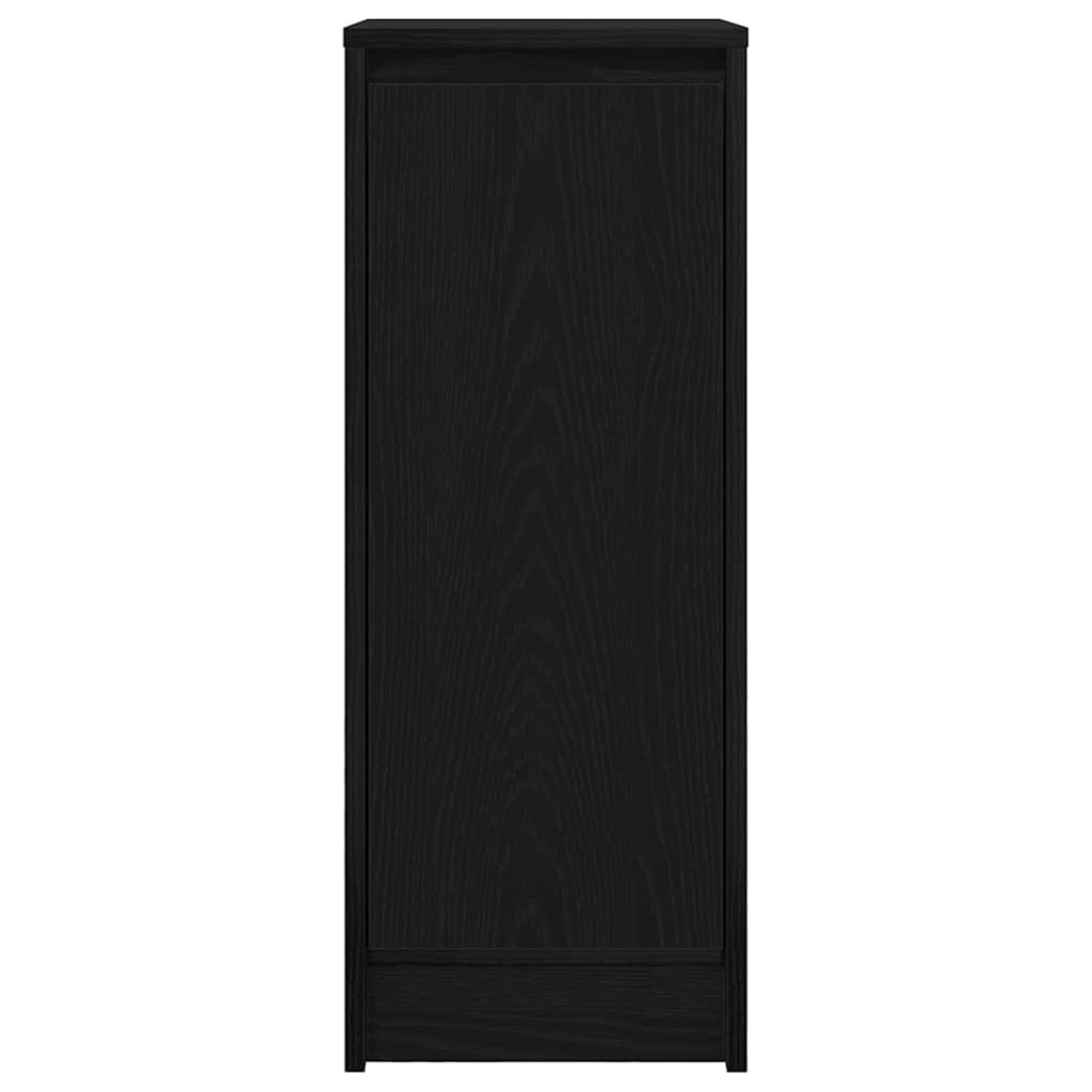 Bufetă Stejar negru 29,5x34x76 cm Lemn prelucrat GartenMobel Dekor