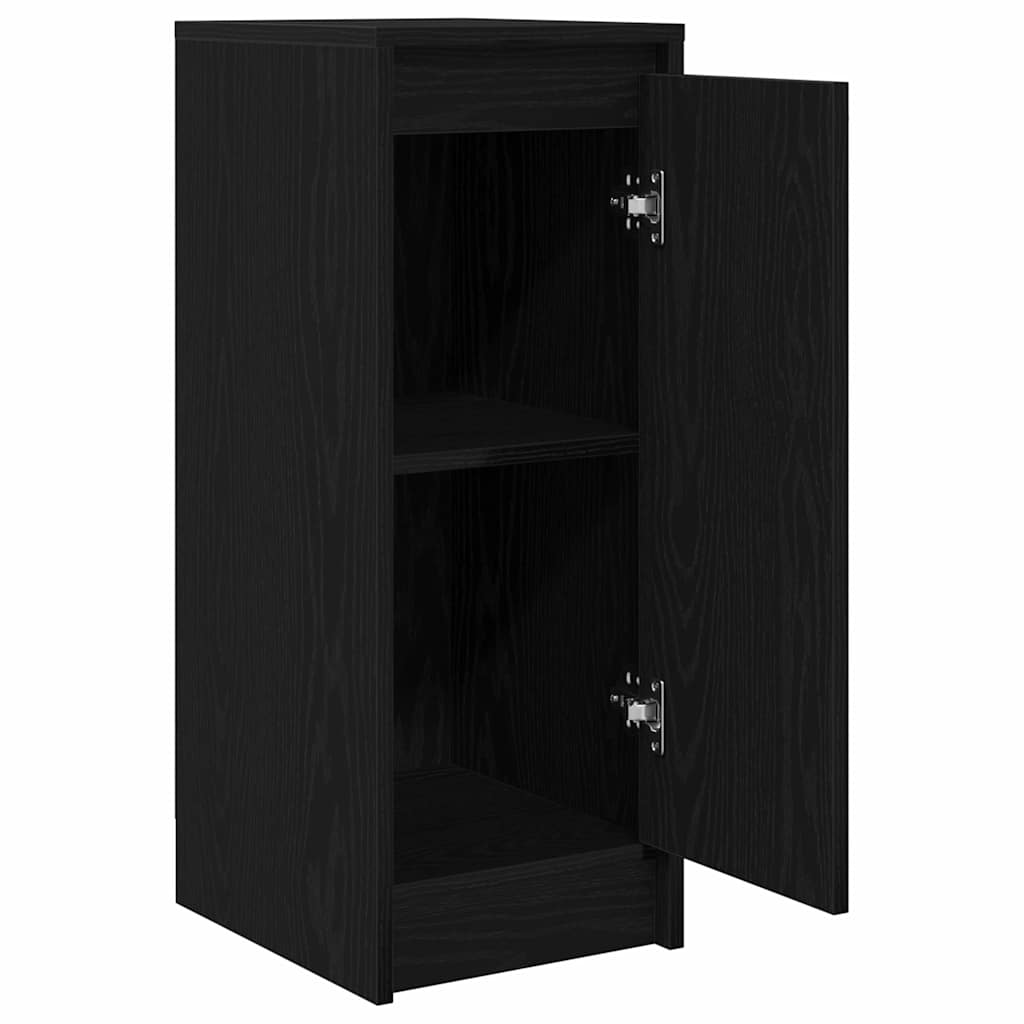 Bufetă Stejar negru 29,5x34x76 cm Lemn prelucrat GartenMobel Dekor