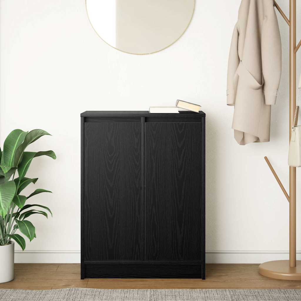 Bufetă Stejar negru 57x34x76 cm Lemn prelucrat GartenMobel Dekor