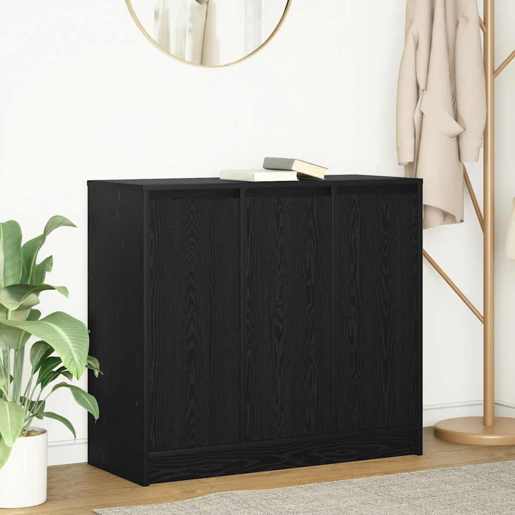 Bufetă Stejar negru 85x34x76 cm Lemn prelucrat GartenMobel Dekor