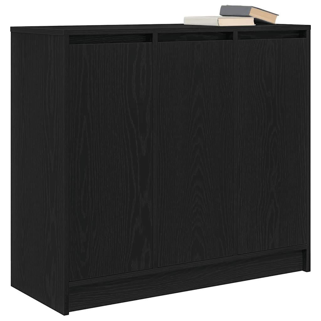 Bufetă Stejar negru 85x34x76 cm Lemn prelucrat GartenMobel Dekor