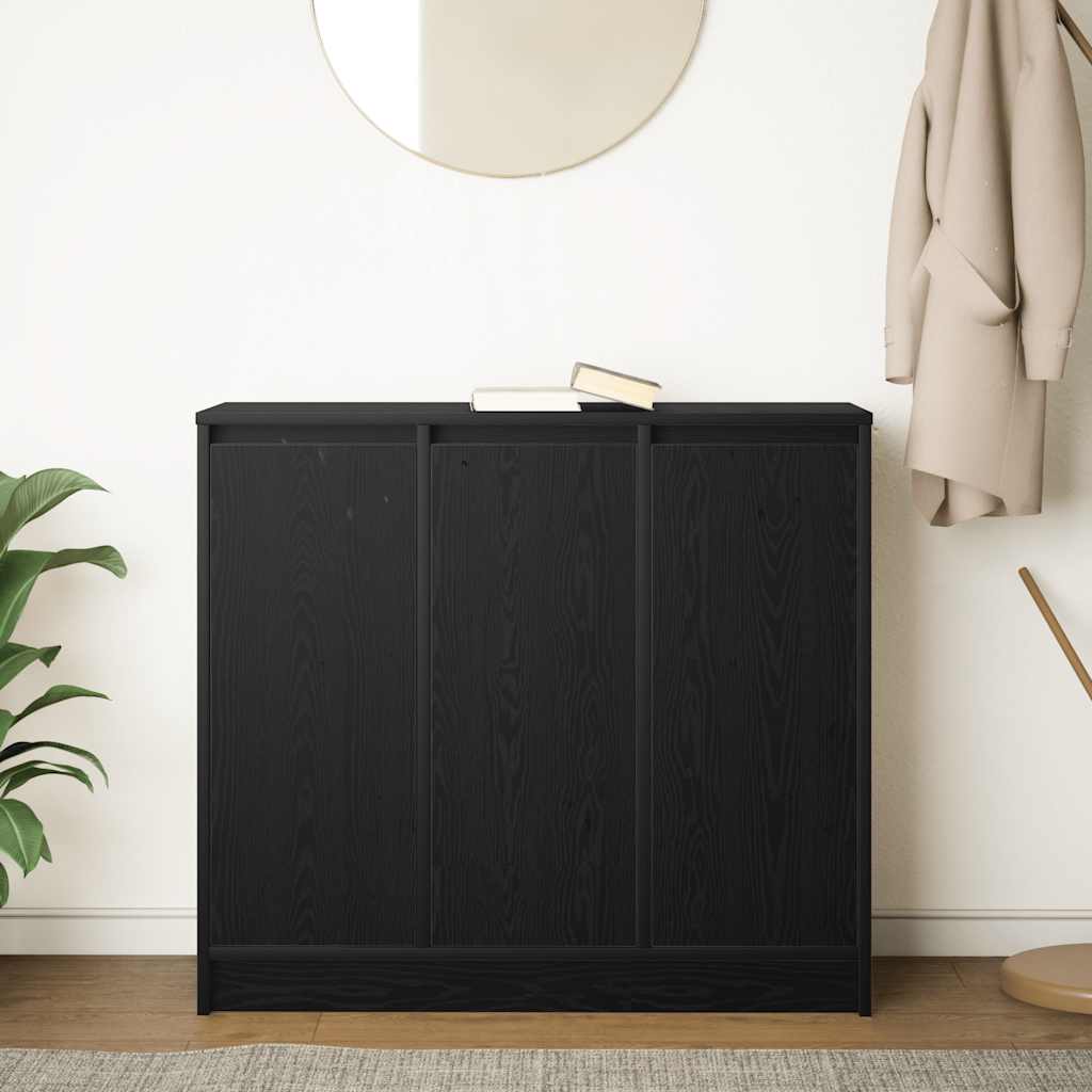 Bufetă Stejar negru 85x34x76 cm Lemn prelucrat GartenMobel Dekor
