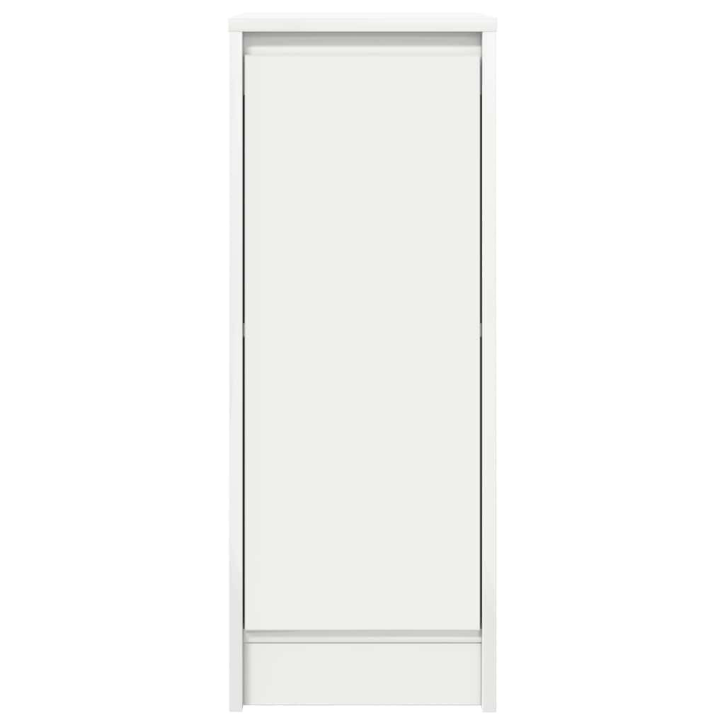 Bufetă albă 29,5x34x76 cm din lemn prelucrat GartenMobel Dekor