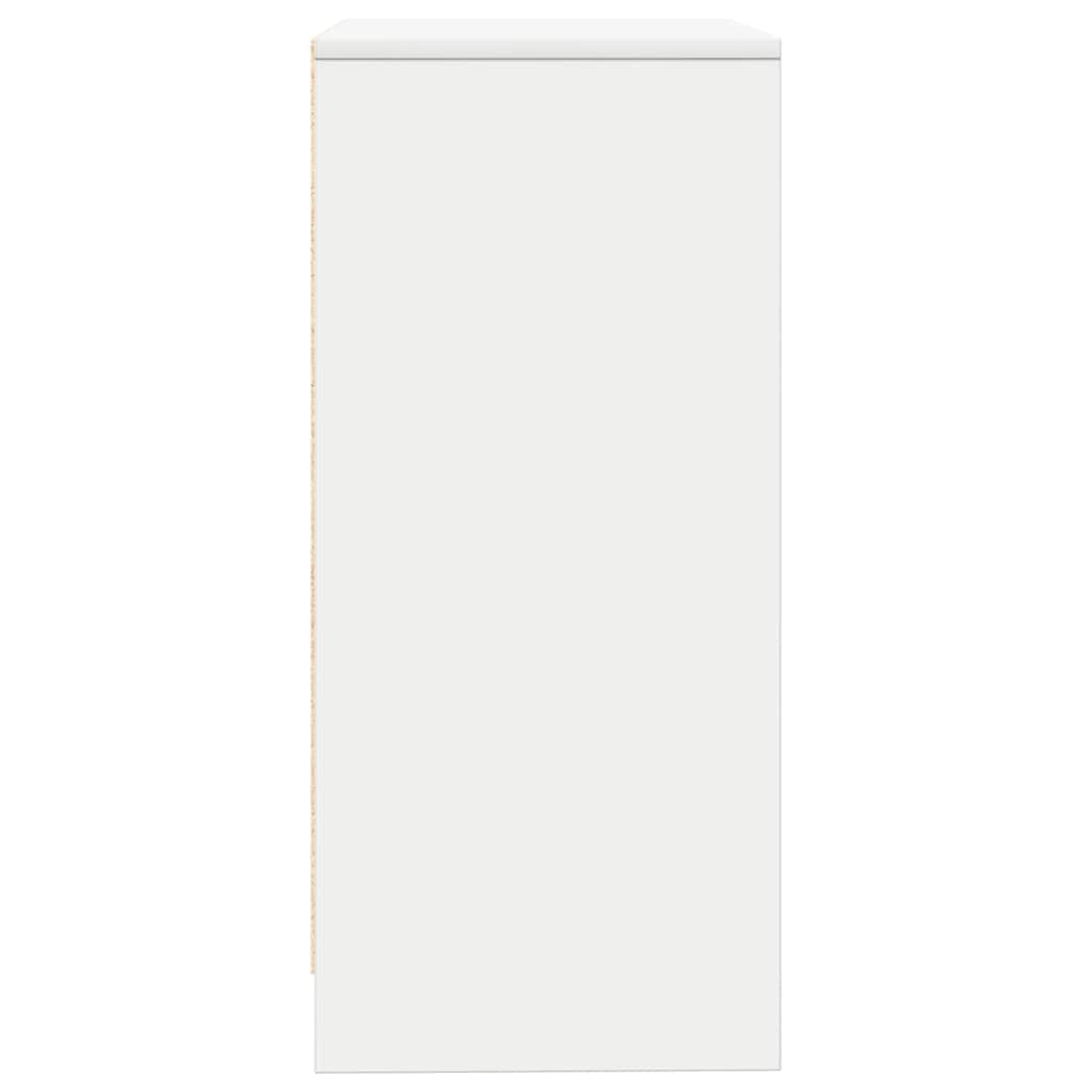 Bufetă albă 57x34x76 cm din lemn prelucrat GartenMobel Dekor