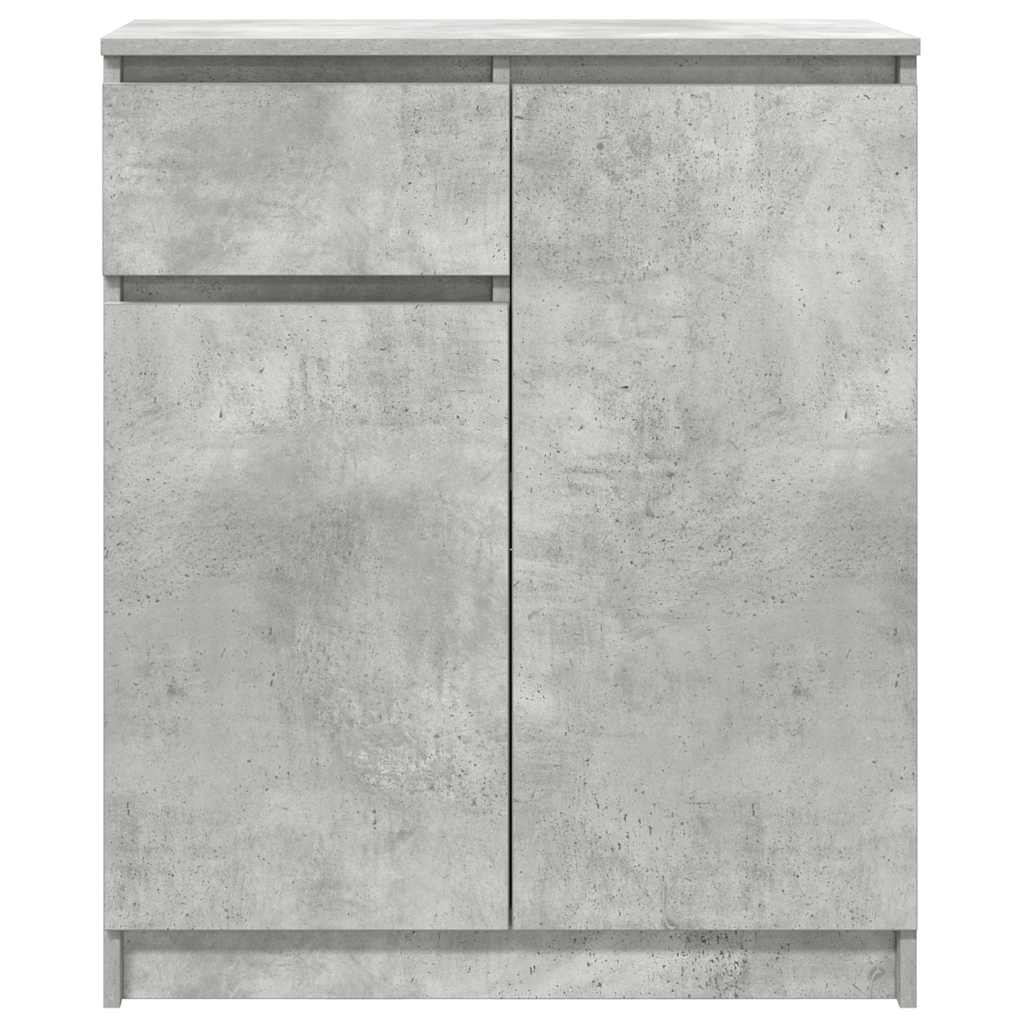 Bufetă cu sertar Gri Beton 71x35x84 cm Lemn prelucrat GartenMobel Dekor
