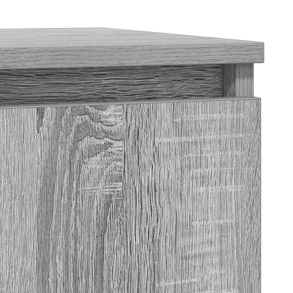 Bufetă cu sertar Gri Sonoma 71x35x84 cm Lemn prelucrat GartenMobel Dekor