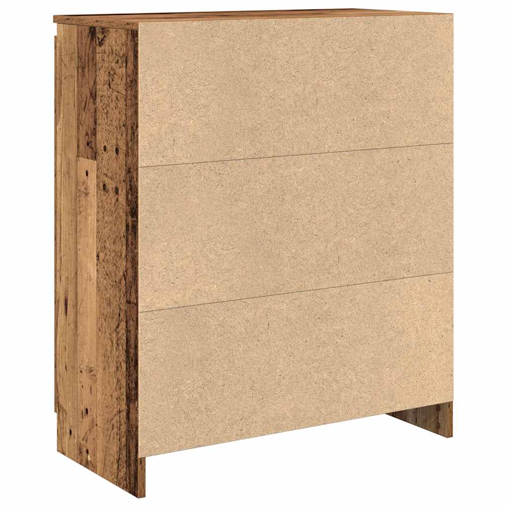 Bufetă cu sertar Lemn vechi 71x35x84 cm Lemn prelucrat GartenMobel Dekor