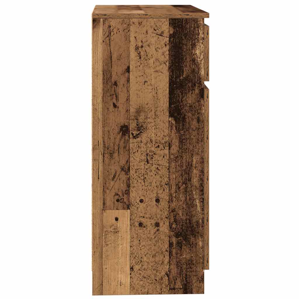 Bufetă cu sertar Lemn vechi 71x35x84 cm Lemn prelucrat GartenMobel Dekor