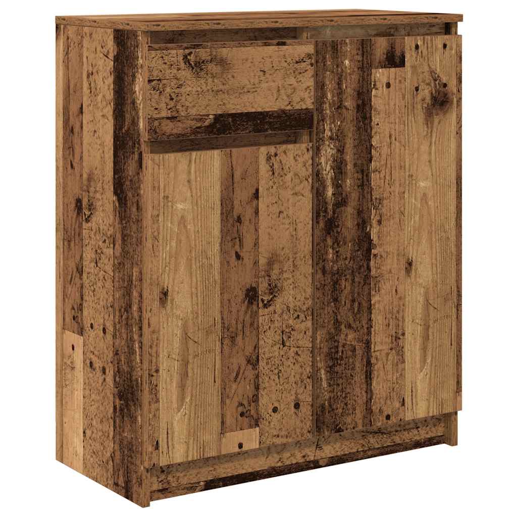 Bufetă cu sertar Lemn vechi 71x35x84 cm Lemn prelucrat GartenMobel Dekor