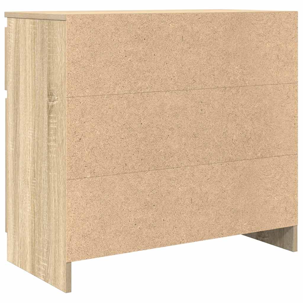 Bufetă cu sertar Stejar Sonoma 71x35x65 cm Lemn prelucrat GartenMobel Dekor