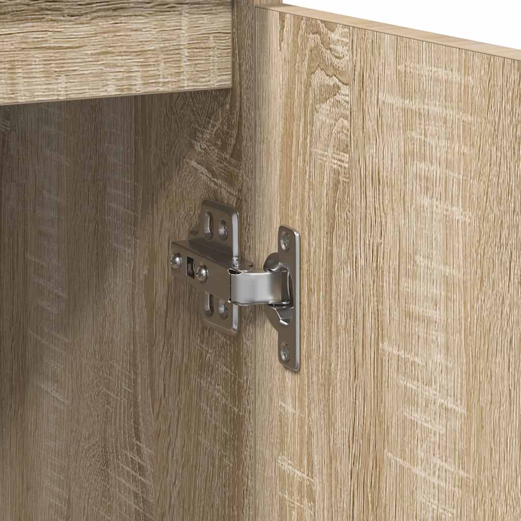 Bufetă cu sertar Stejar Sonoma 71x35x65 cm Lemn prelucrat GartenMobel Dekor