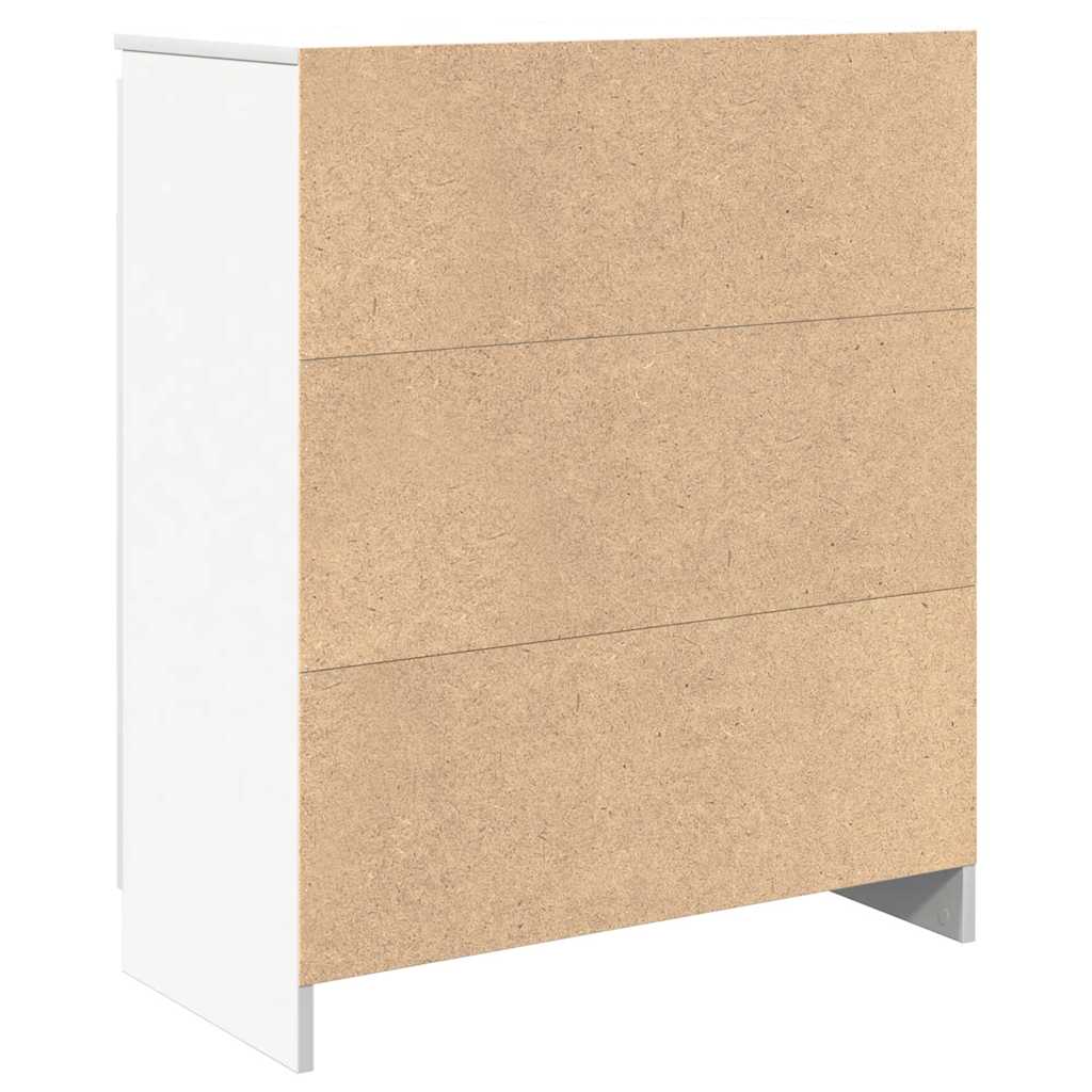 Bufetă cu sertar alb 71x35x84 cm din lemn prelucrat GartenMobel Dekor