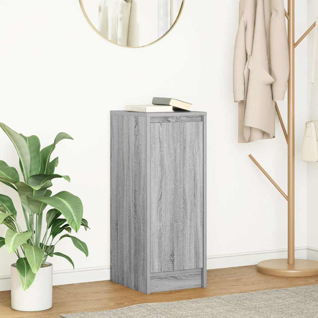 Bufetă gri Sonoma 29,5x34x76 cm Lemn prelucrat GartenMobel Dekor