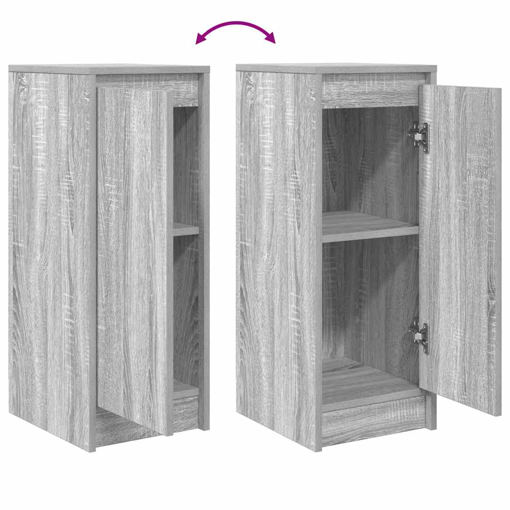 Bufetă gri Sonoma 29,5x34x76 cm Lemn prelucrat GartenMobel Dekor
