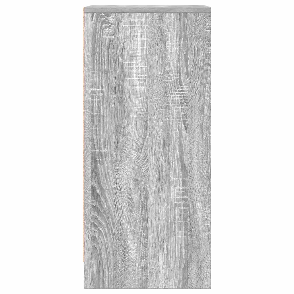 Bufetă gri Sonoma 29,5x34x76 cm Lemn prelucrat GartenMobel Dekor
