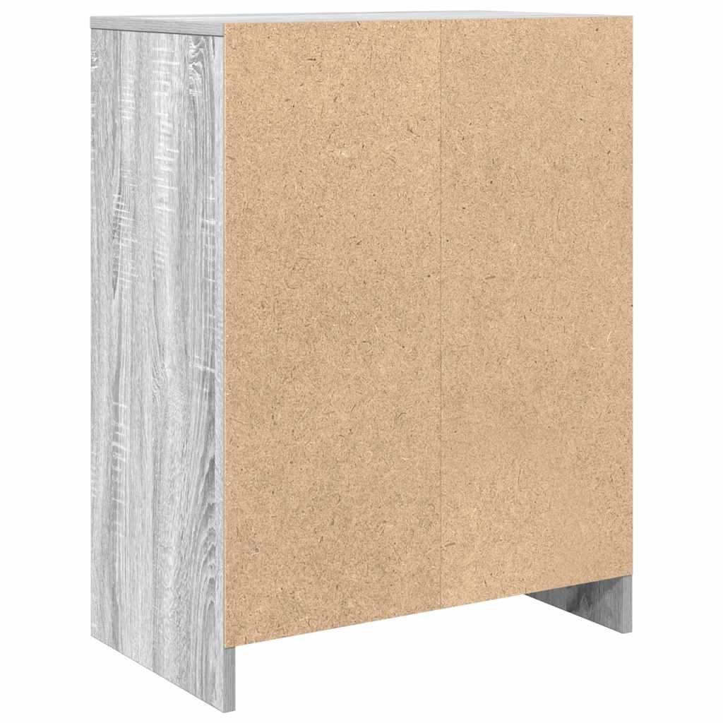Bufetă gri Sonoma 57x34x76 cm Lemn prelucrat GartenMobel Dekor