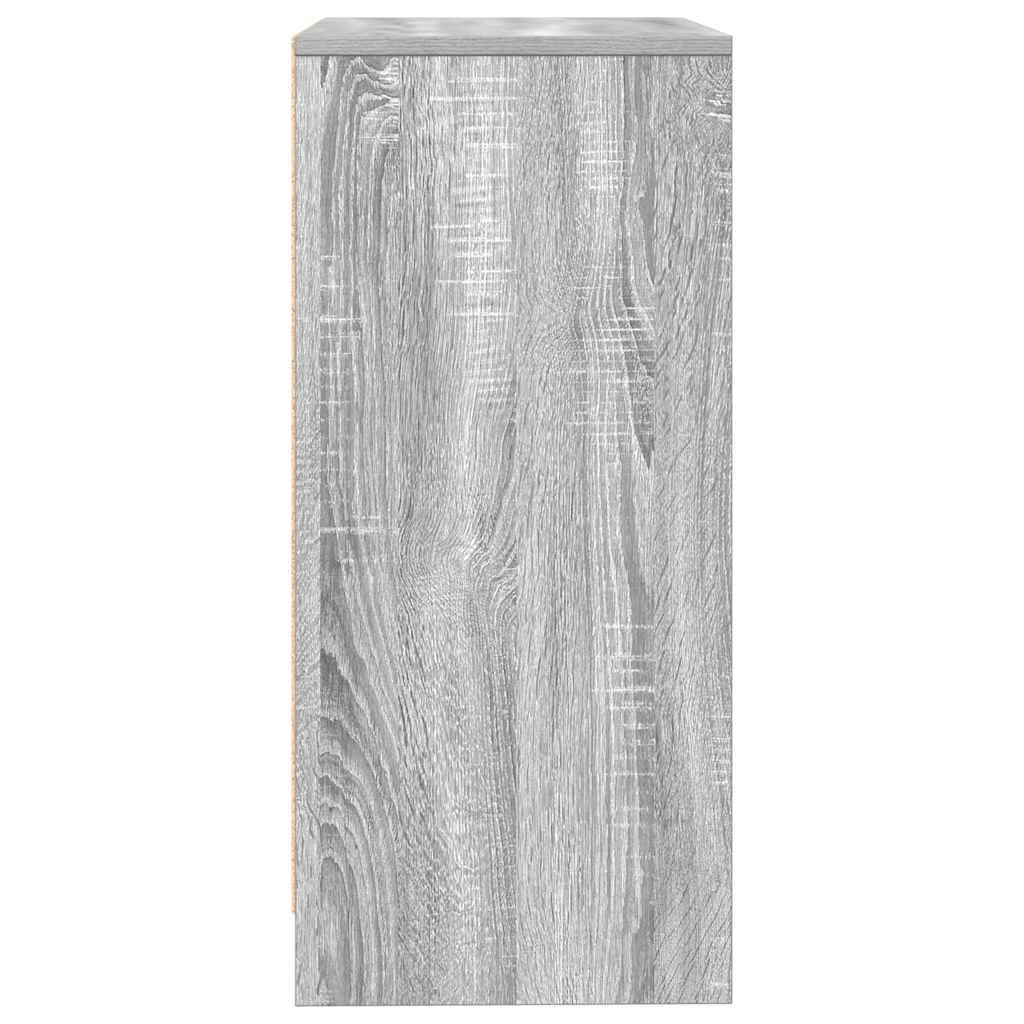 Bufetă gri Sonoma 57x34x76 cm Lemn prelucrat GartenMobel Dekor