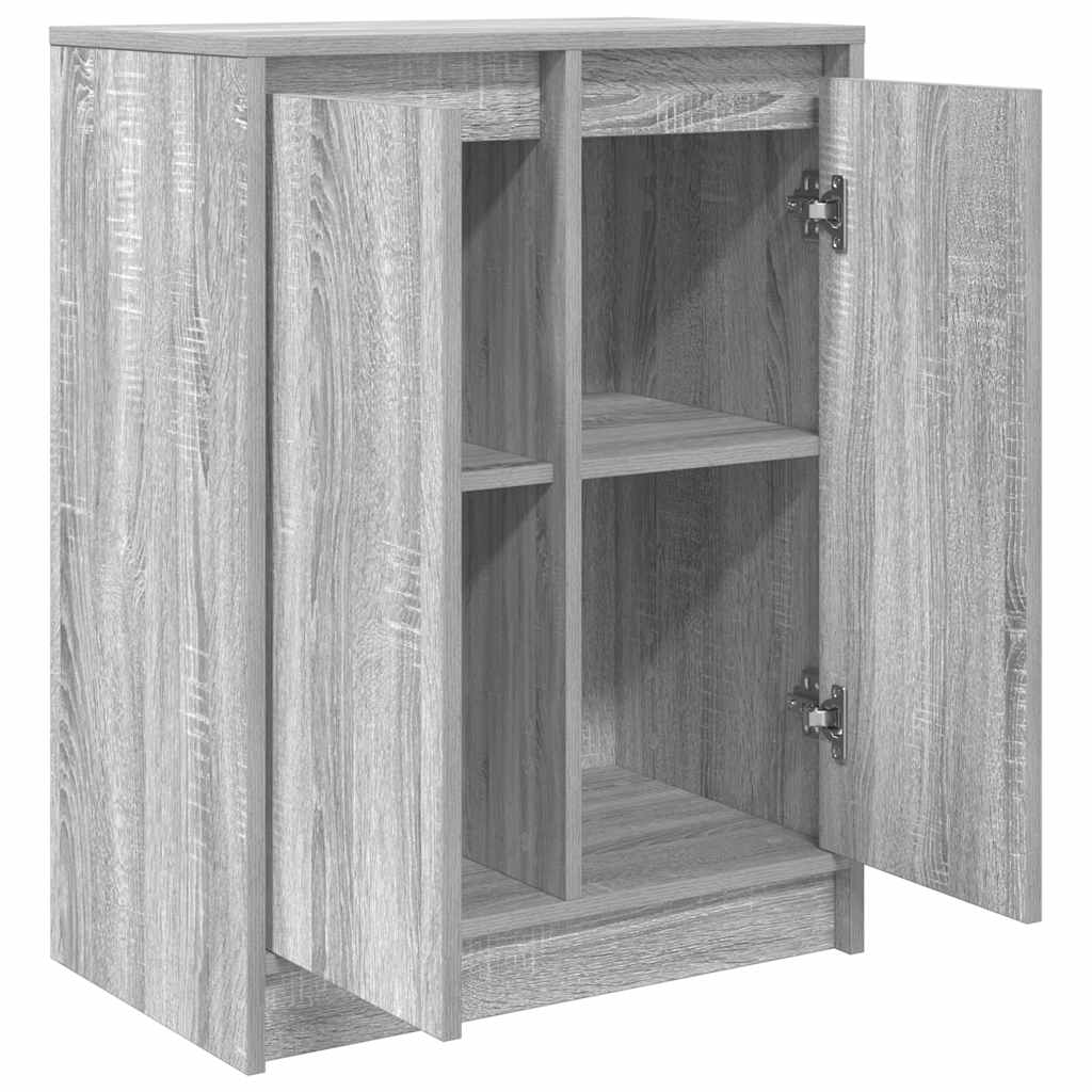 Bufetă gri Sonoma 57x34x76 cm Lemn prelucrat GartenMobel Dekor