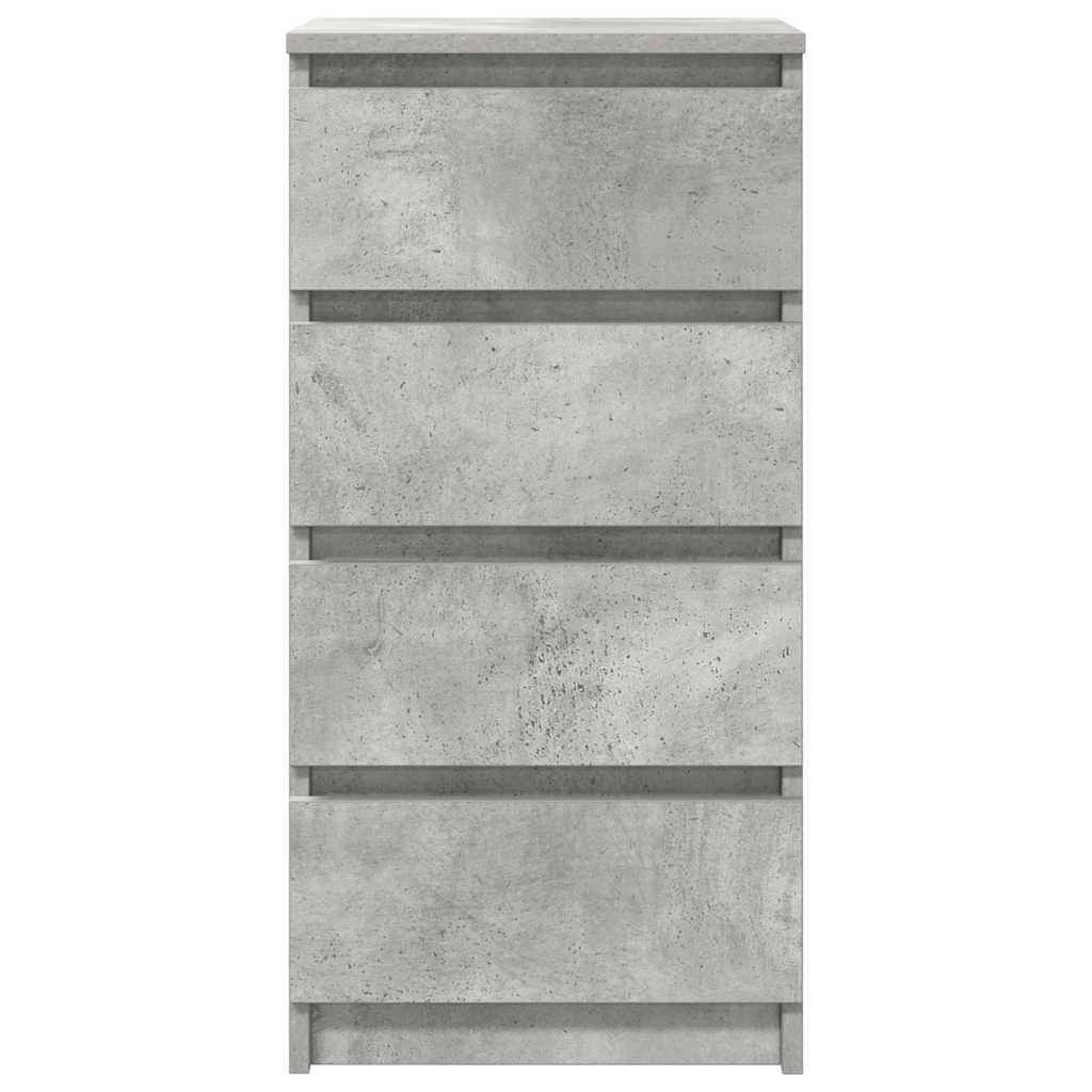 Bufetă Gri Beton 37,5x35x76 cm Lemn prelucrat GartenMobel Dekor