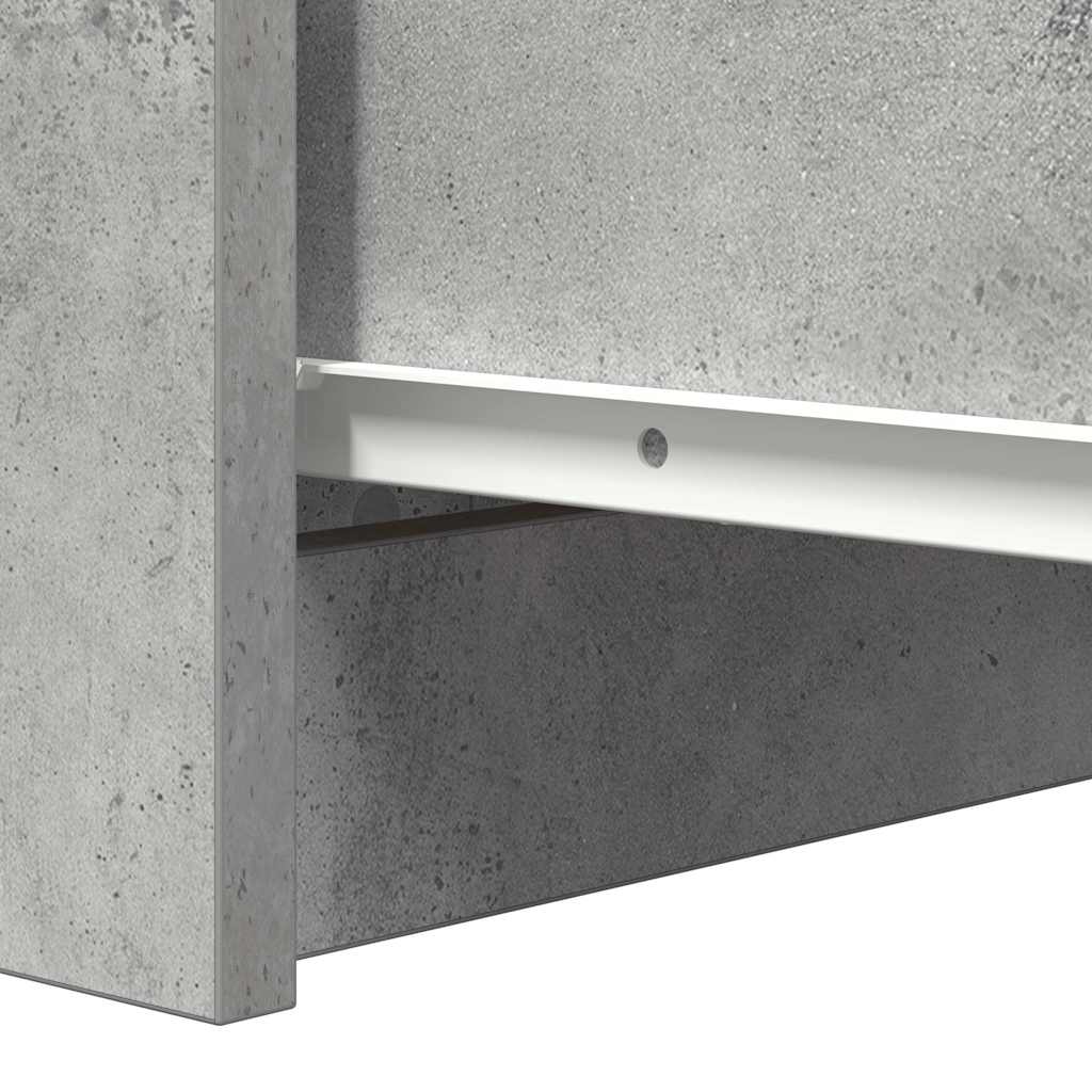 Bufetă Gri Beton 37,5x35x76 cm Lemn prelucrat GartenMobel Dekor