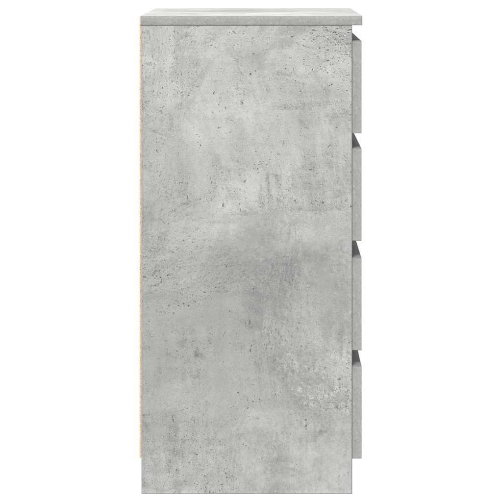 Bufetă Gri Beton 37,5x35x76 cm Lemn prelucrat GartenMobel Dekor