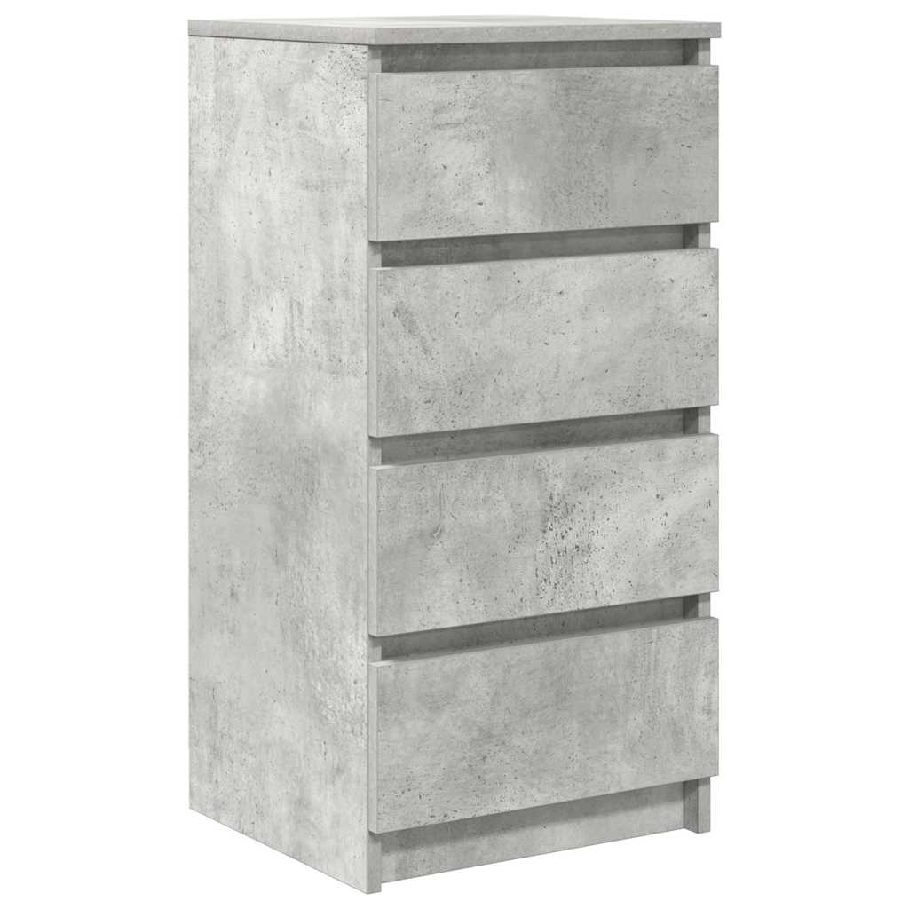 Bufetă Gri Beton 37,5x35x76 cm Lemn prelucrat GartenMobel Dekor