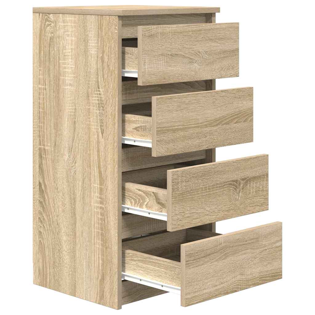 Bufetă Stejar Sonoma 37,5x35x76 cm Lemn prelucrat GartenMobel Dekor