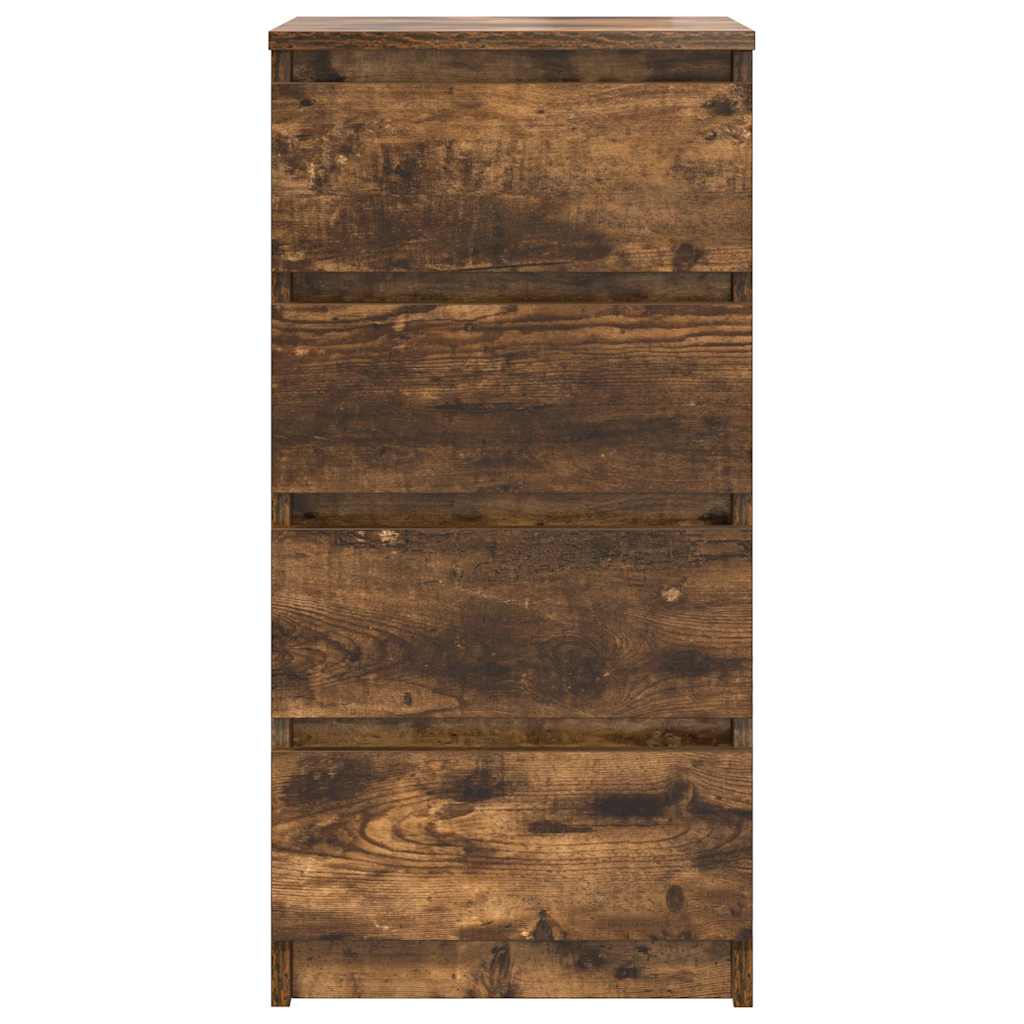 Bufetă Stejar afumat 37,5x35x76 cm Lemn prelucrat GartenMobel Dekor