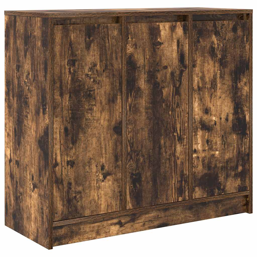 Bufetă Stejar afumat 85x34x76 cm Lemn prelucrat GartenMobel Dekor