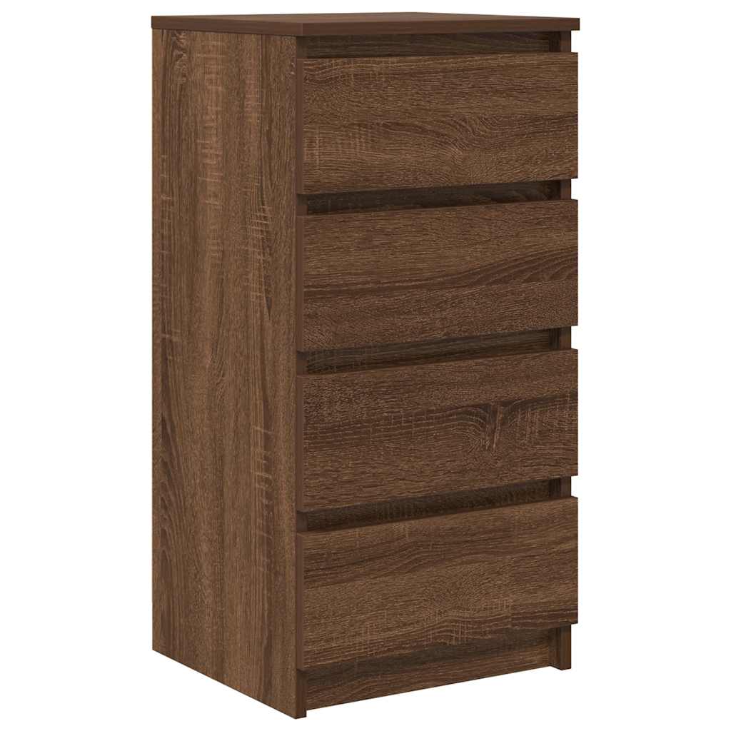 Bufetă Stejar maro 37,5x35x76 cm Lemn prelucrat GartenMobel Dekor